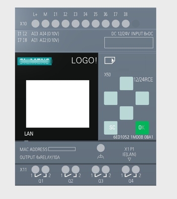 LOGO V8.1 12/24RCE Программируемый контроллер с модулем хоста 6ED1052-1HB00-0BA8 и RCE
