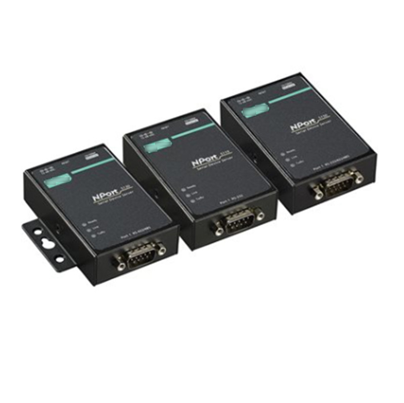 100% оригинальный NPORT 5110 Порт RS-232/422/485 Сервер серийного порта для сетевого устройства для MOXA