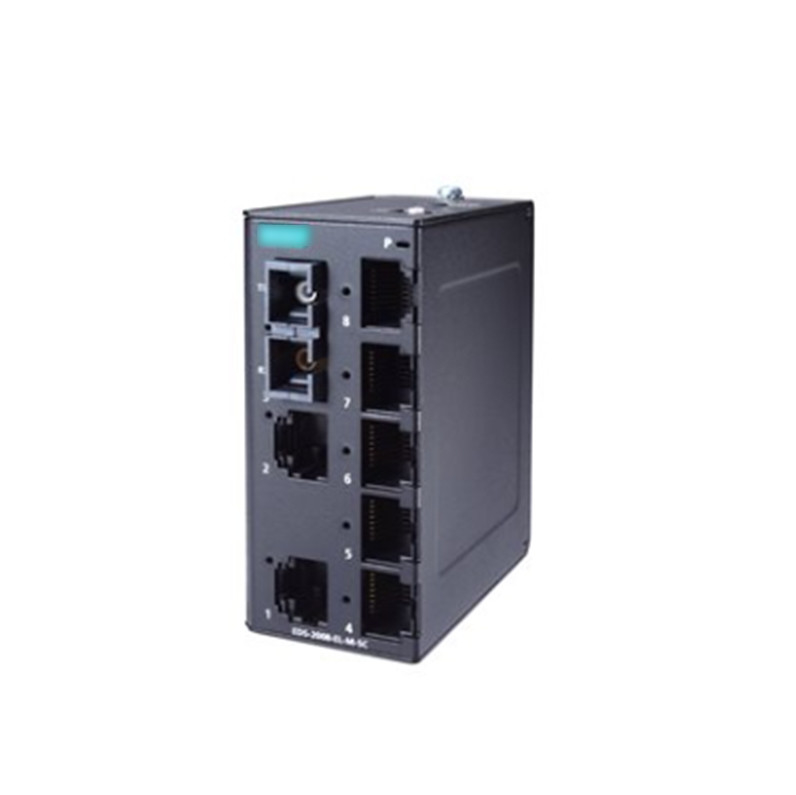 MOXA EDS-2008-EL 8-портовый неуправляемый коммутатор Ethernet для решений промышленной автоматизации