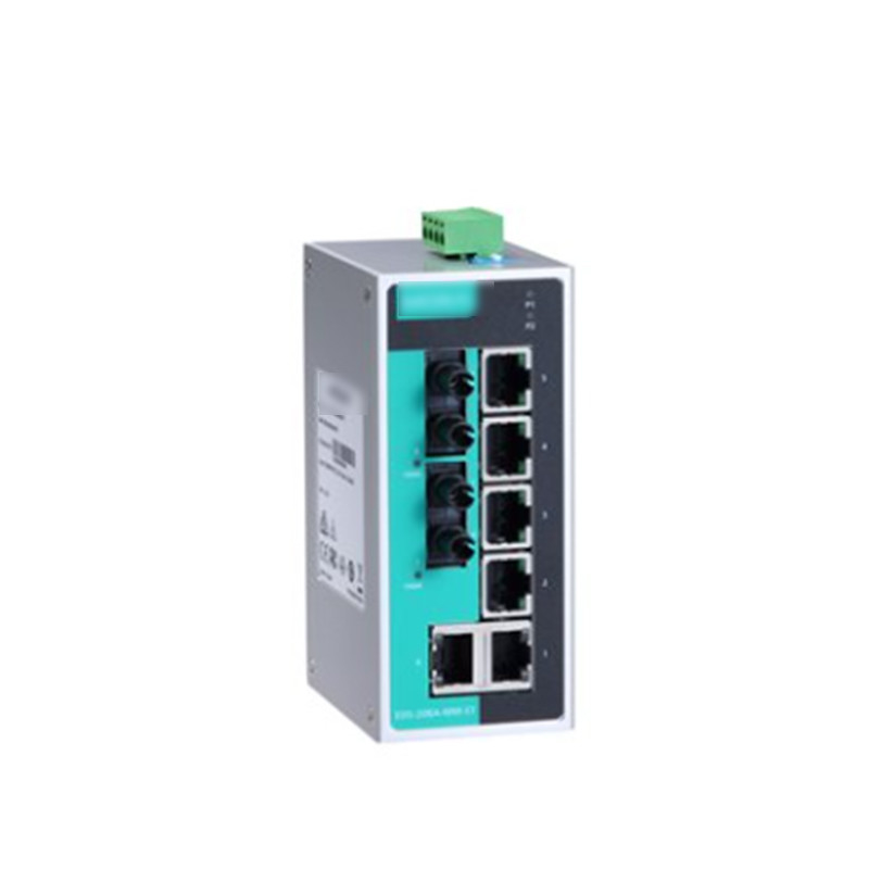 MOXA EDS-208A 8-портный неуправляемый промышленный коммутатор Ethernet с корпусом из алюминия IP30