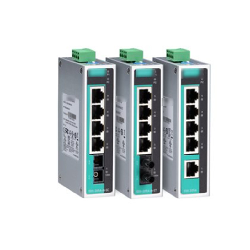 MOXA EDS-205A 5-портный неуправляемый коммутатор Ethernet для автоматизации судоходства