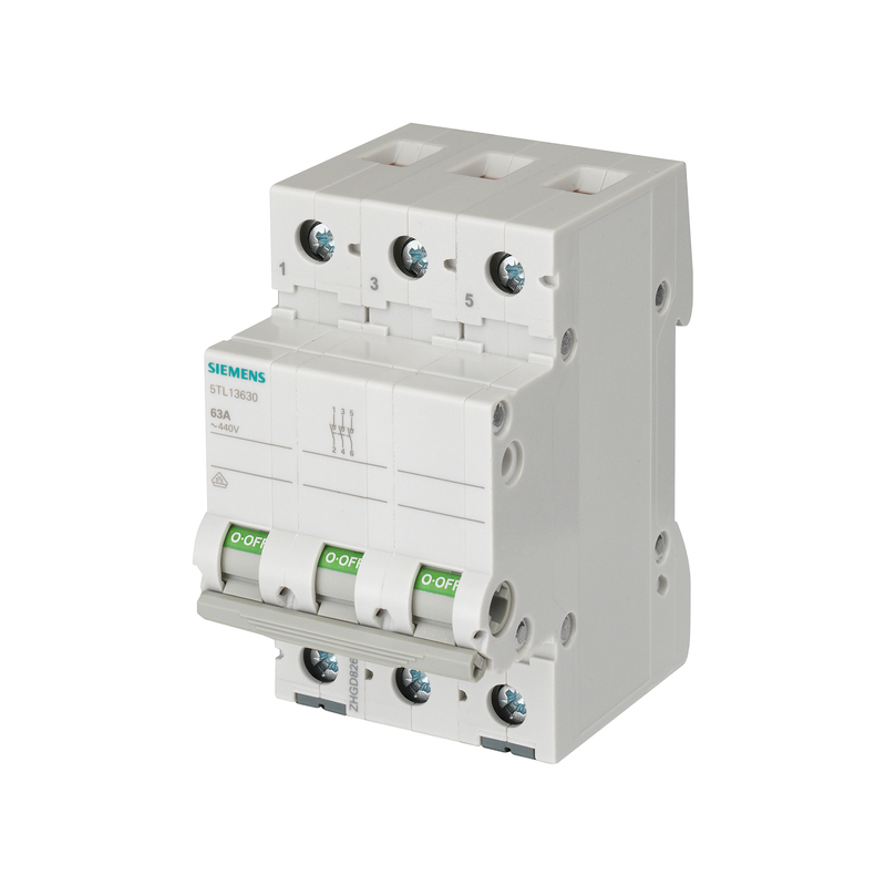Siemens низковольтный распределитель 5TL1391-0 выключатель 100A 3-полюсный 100% оригинальный
