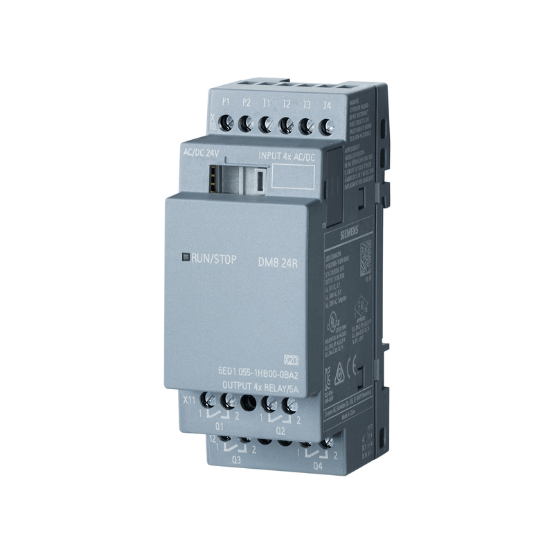 ЛОГО DM8 24R для ЛОГО 8 ПЛК модуль расширения 6ED1055-1HB00-0BA2 100% оригинальный Siemens FOB