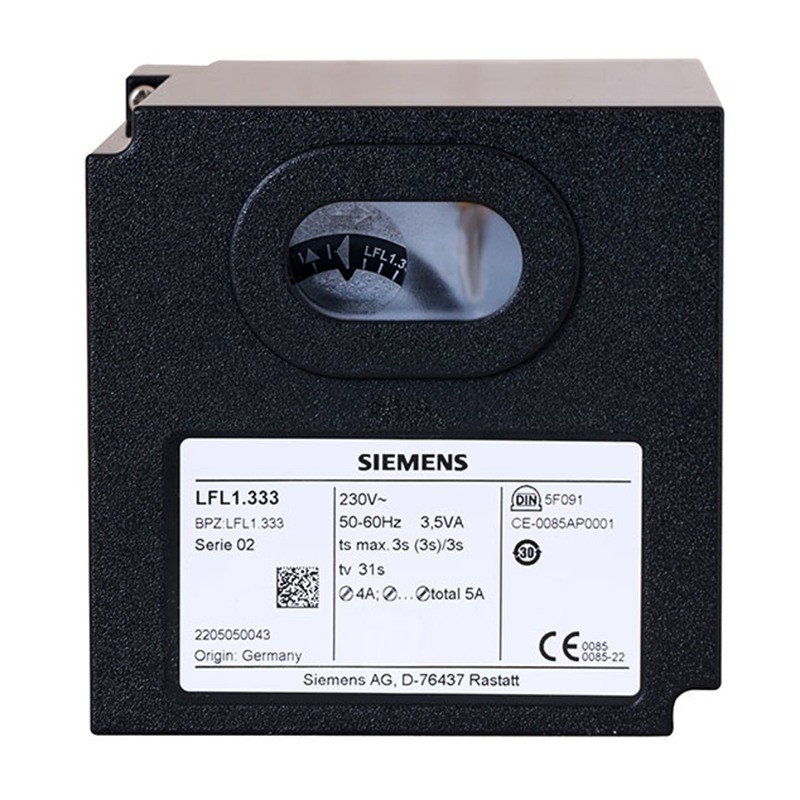 Контроллер для горелки Siemens LFL1.635-110V Без базы или запасных частей