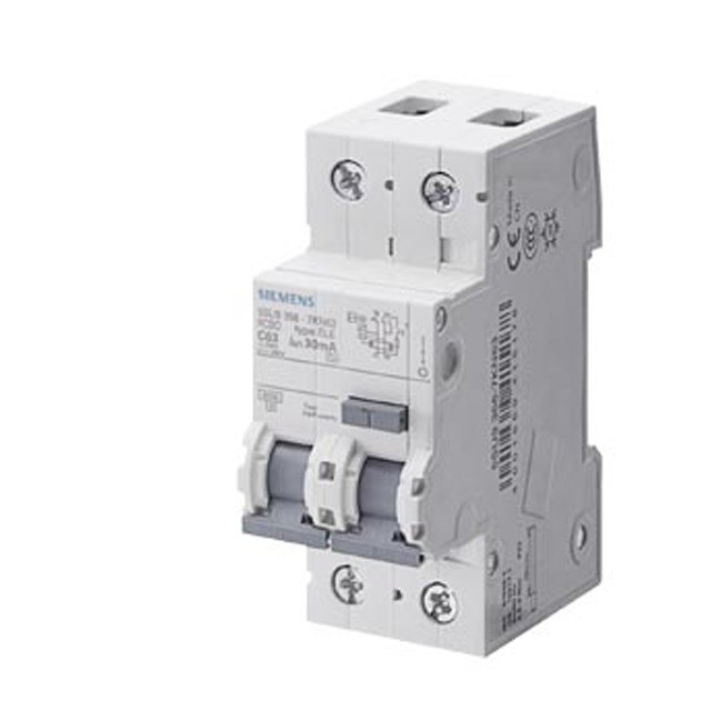 100% оригинальный 5SU9326-1CN32 RCBO тип AC 30MA 6KA 2P C32 Siemens 5SU9 Миниатюрный остаточный токовой выключатель